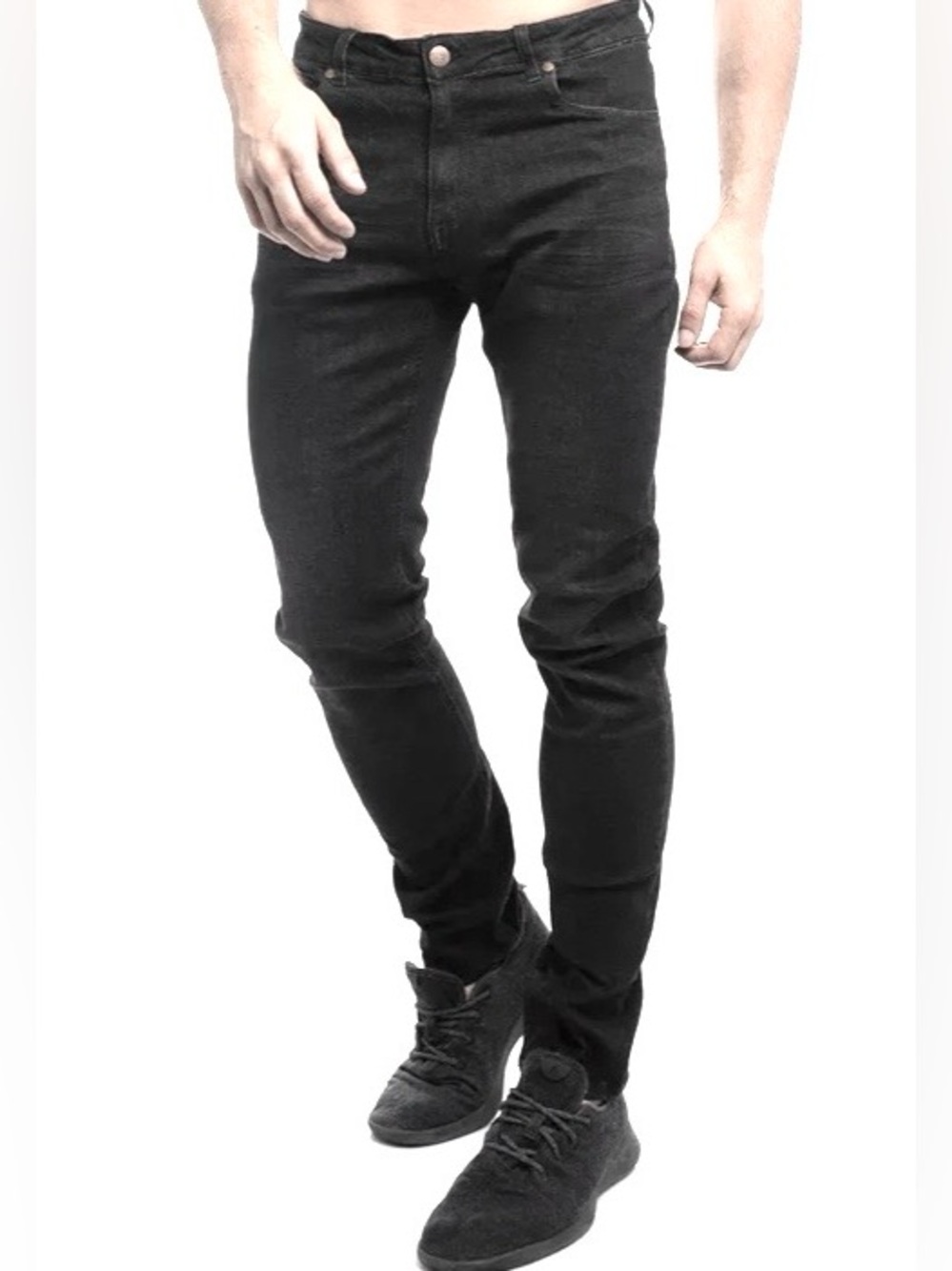 Barbell Apparel Slim Athletic fit Black Jeans Men’s 34 X 30 Stretch denim